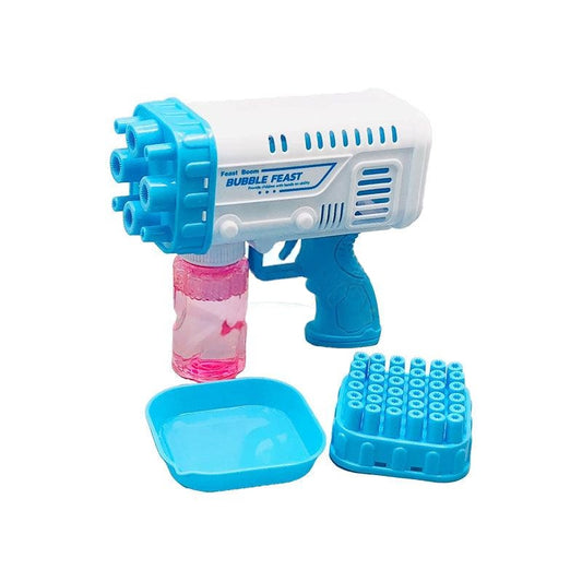 36 Hole, 8 Hole Bazooka Bubble Gun- Bubble Machine Gun Toy Blaster for Toddlers 3+ & Kids, Bubbles Blower Toys with Solution - Best Use for Outdoor, Party, Birthday, Wedding